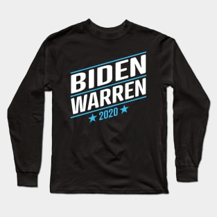 Joe Biden and Elizabeth Warren on the same ticket? President 46 and Vice President in 2020 Long Sleeve T-Shirt